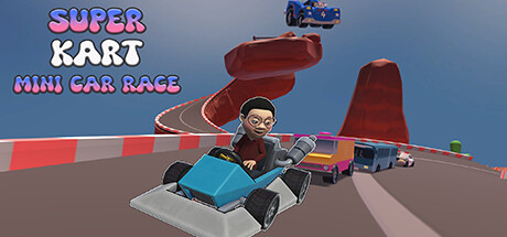 Super Kart Mini Car Race key art