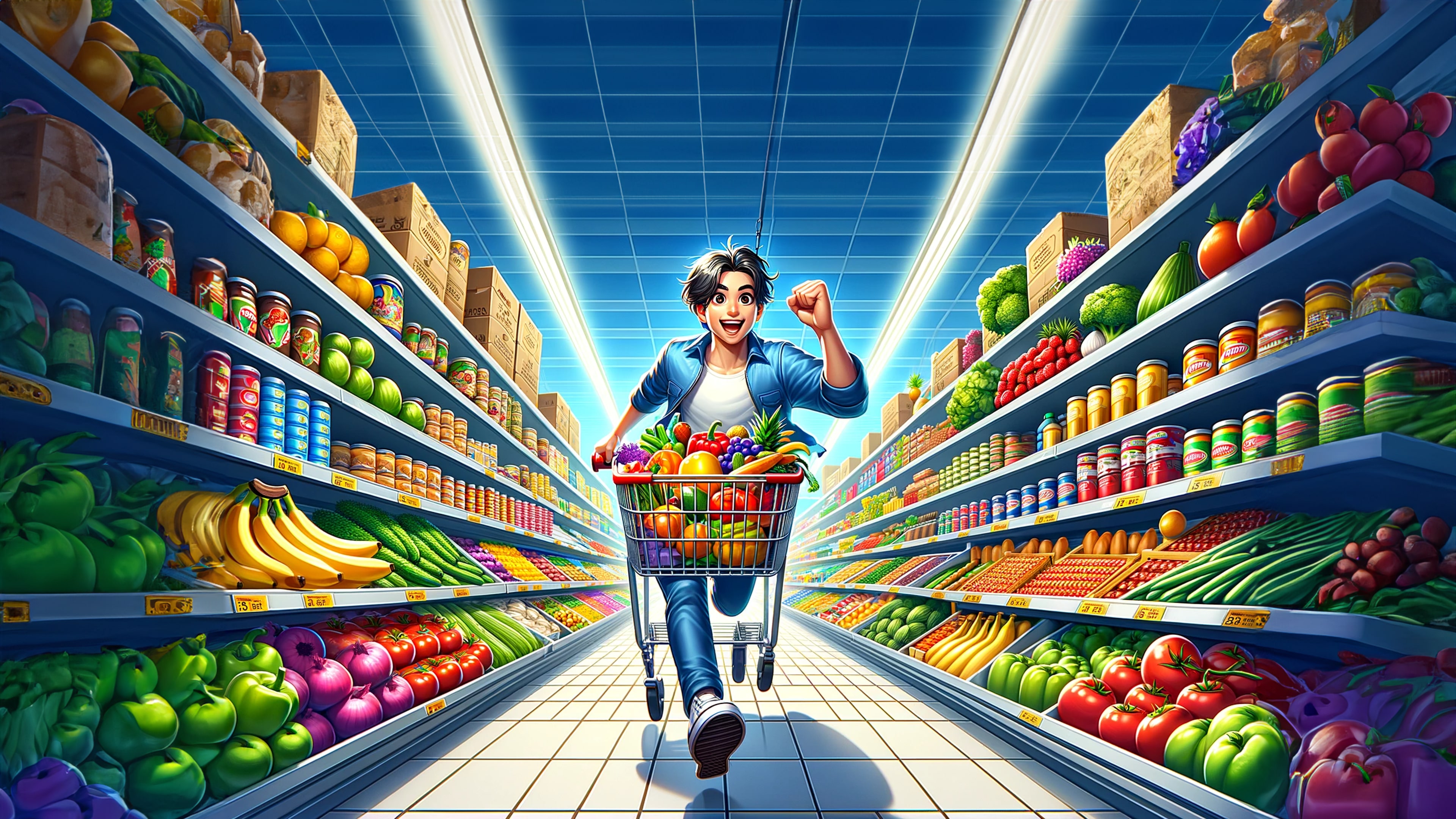 Supermarket Shopping Simulator key art